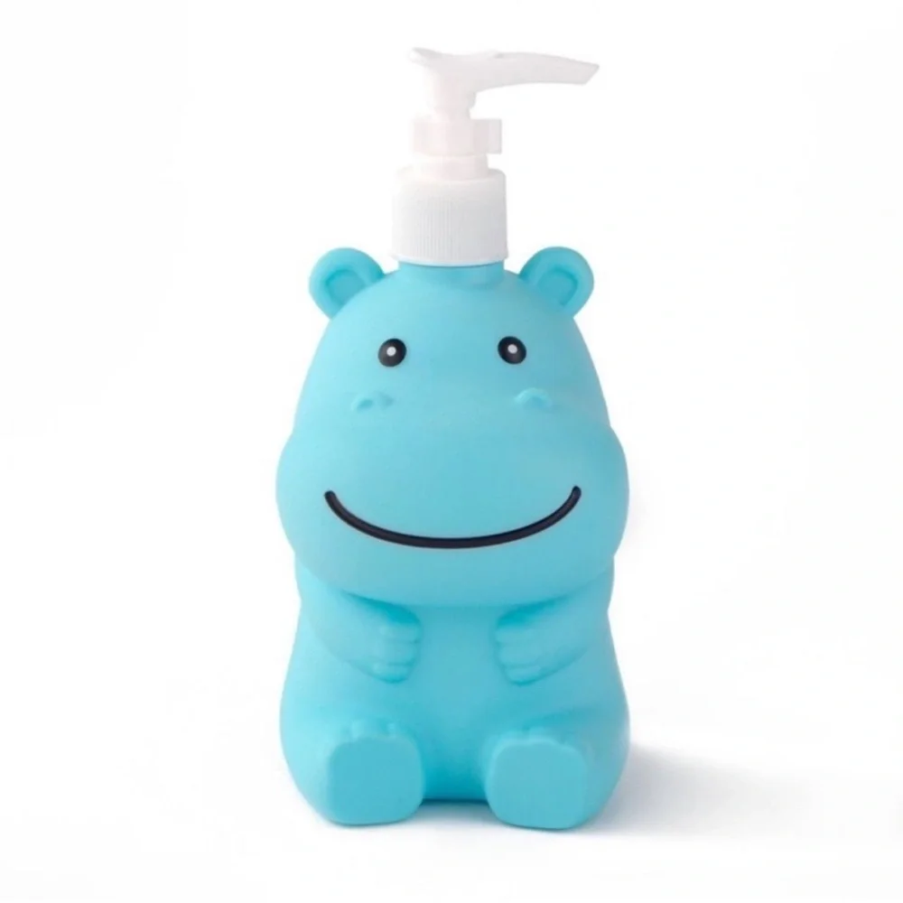 Bundle of 4 Blue Hippo Kid's Bathroom Accessories, Target Bullseye Playgroun